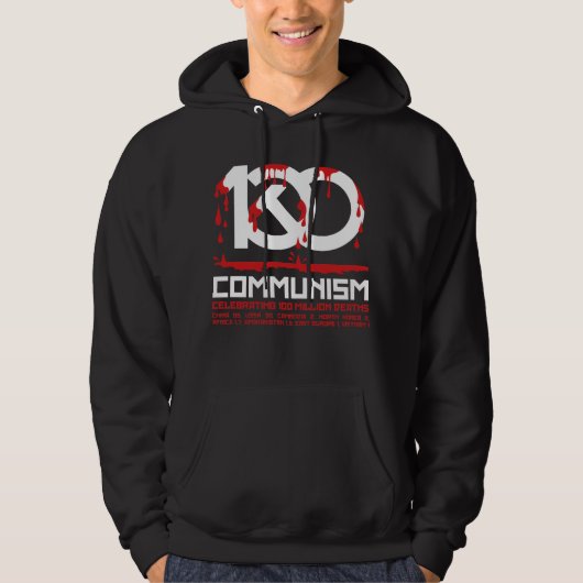 Communism, celebrating 100 million deaths パーカ (正面)