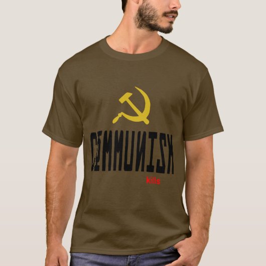 Communism kills  tシャツ (正面)