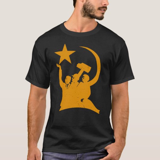 Communism Soviet WW2 Propaganda Tシャツ (正面)