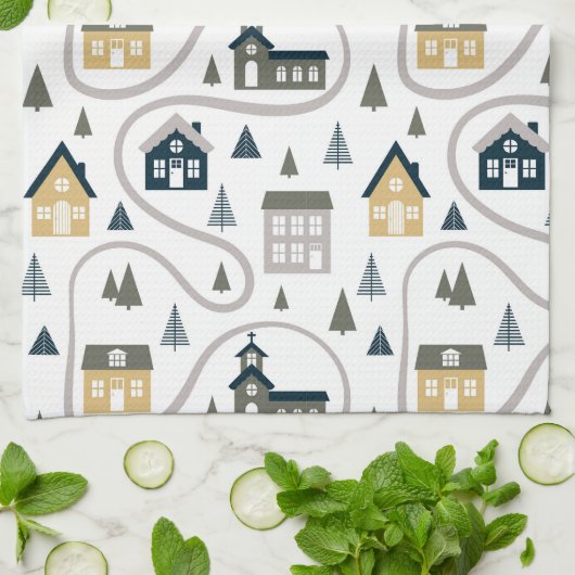 Community Church kitchen towel キッチンタオル (折り畳み)