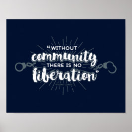 Community Liberation 11x14 Darkプリント ポスター