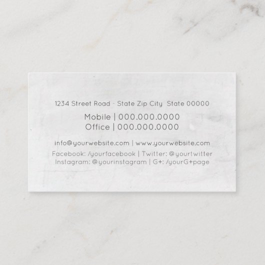 Community Manager / Nice to meet you / Hello 名刺 (裏面)