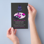 Community Reading Club Invitation チラシ (ハンドル)