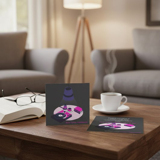 Community Reading Club Invitation 招待状