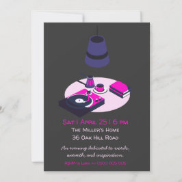 Community Reading Club Invitation 招待状