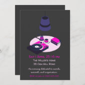 Community Reading Club Invitation 招待状 (正面/裏面)