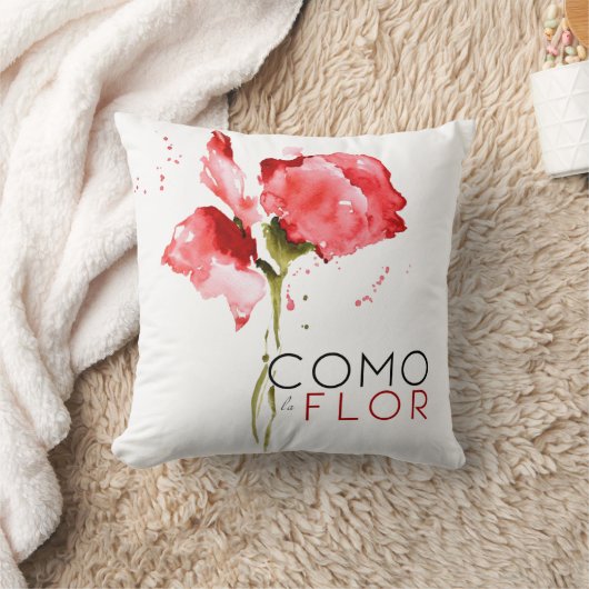 ComoのLa Flor クッション (ブランケット)