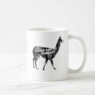 Comoのteのラマか。 コーヒー・マグ コーヒーマグカップ