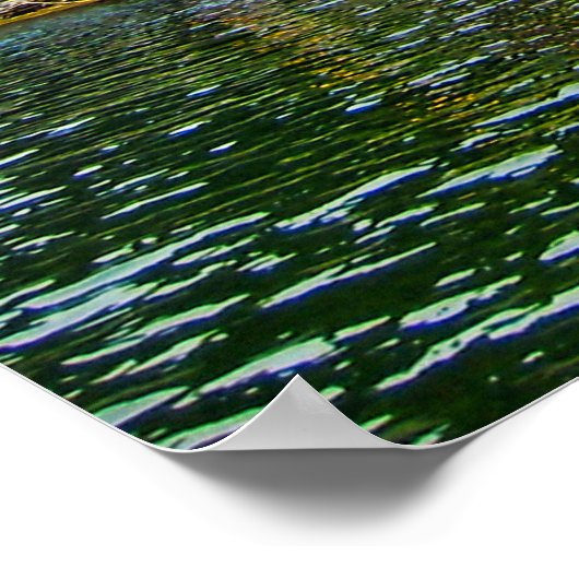 COMO湖イタリアのポスター ポスター (角)