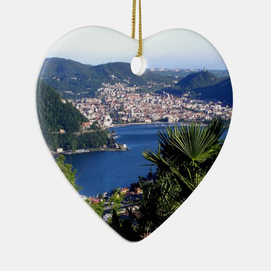 Como湖2 セラミックオーナメント (右)