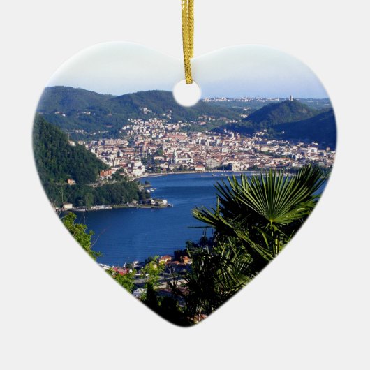 Como湖2 セラミックオーナメント (正面)