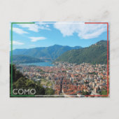 COMO – イタリア ポストカード (正面)