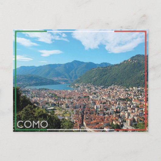 COMO – イタリア ポストカード (正面)