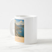 Como, Italy – Vintage Travel Mug コーヒーマグカップ (正面左)