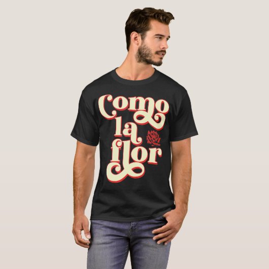 Como La Flor Cumbia Tシャツ (正面フル)