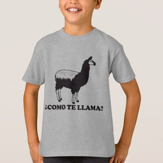 Como Teのラマ Tシャツ (正面)