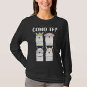Como Te Llama  Spanish Teacher Back To School Tシャツ (正面)