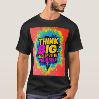 Comoda Camiseta Con Hermoso Mensaje Motivador Tシャツ