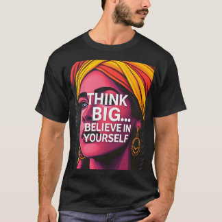 Comoda Playera Con Hermoso Mensaje Motivador Tシャツ