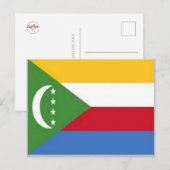 Comoros - Flag - ポストカード (正面/裏面)