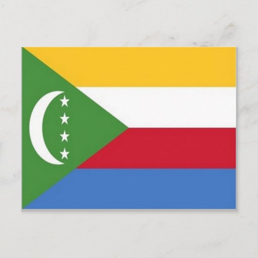 Comoros - Flag - ポストカード (正面)