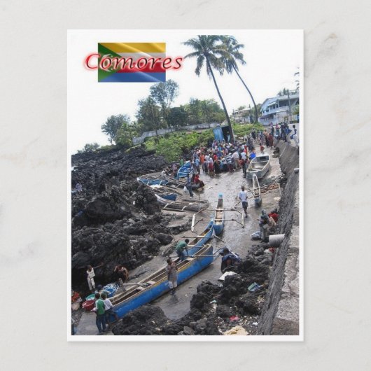 Comoros - Panorama - ポストカード (正面)