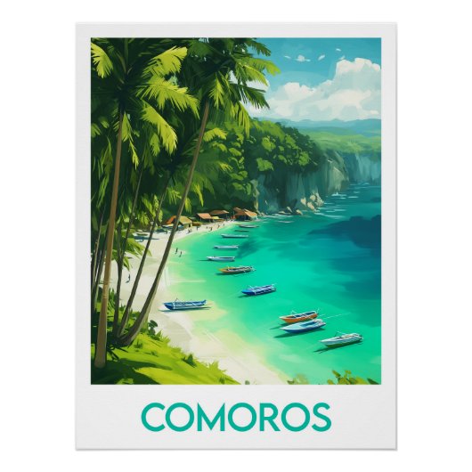 Comoros Poster ポスター (正面)