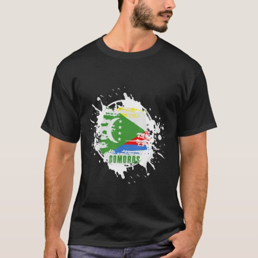 Comoros Splash Tシャツ (正面)