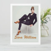 Compカードの模倣 招待状 (スタンド正面)