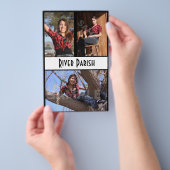 Compヘッドショットカード演技モデリング チラシ (ハンドル)