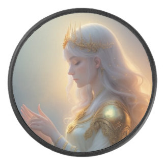 Compact and sleek puck, designed for seamless  アイスホッケーパック