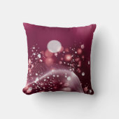 compact mirror Elegant Pink and White Design クッション (正面)