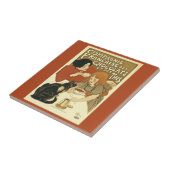 Compagnie Chocalatsのヴィンテージ広告フランス語 タイル (側面)