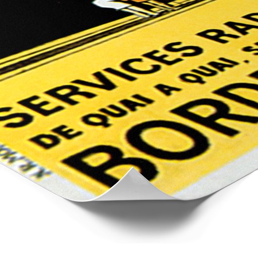 Compagnie de Navigation Sud-Atlantic ポスター (角)