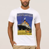 Compagnie de Navigation Sud-Atlantic Tシャツ (正面)