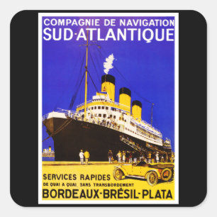 Compagnie De Navigation Sud Atlantique スクエアシール