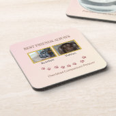 Companions Connected by Pawprints コースター (左側)