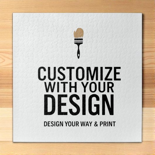 Company Branded Custom Minimalist Personalized ジグソーパズル