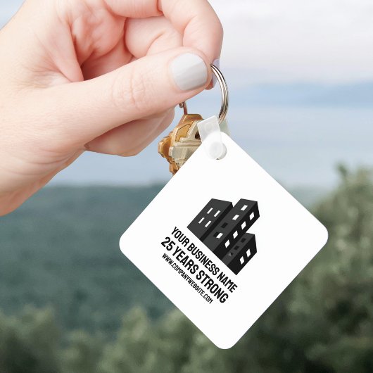 Company Business Logo Celebrating # Years Custom キーホルダー
