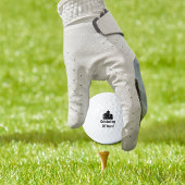 Company Business Logo Celebrating # Years Custom ゴルフボール