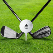 Company Business Logo Celebrating # Years Custom ゴルフボール