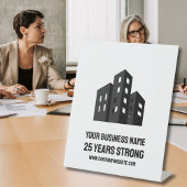 Company Business Logo Celebrating # Years Custom 黒ボールペン