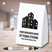 Company Business Logo Celebrating # Years Custom 黒ボールペン