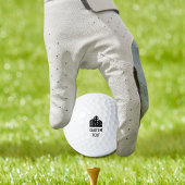 Company Business Logo Name Employee Minimalist ゴルフボール