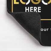 Company Business Your Logo Here QR Code Modern マウスパッド (コーナー)