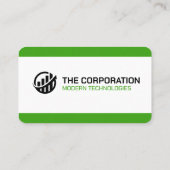 Company Corporate | Financial Business Man 名刺 (裏面)