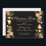 Company Crissmas Holiday Party金ゴールドWinter 疑問に思  招待状<br><div class="desc">企業エレガント&ク企業のリスマスパーティー/カクテル/ディナーパーティの招待状テンプレートと金ゴールドWinter Wonderland。この洗練された招待デザインで、友人に良エレガントい印象を与えます。完全にカスタマイズ可能</div>