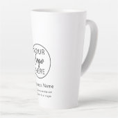 Company Employee Business Corporate Logo カフェラテマグ (右アングル)