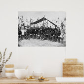 Company F, 3rd New Hampshire Volunteers, 1862 ポスター (キッチン)