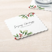 Company Holiday Party  ペーパーコースター (アングル)